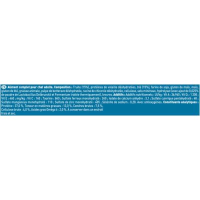 Croquettes pour chat stérilisé One Spécial chat sterilisé truite et blé 1,5kg