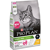 Croquettes pour chat stérilisé Pro Plan Sterilised Adult Optidigest riche en poulet 3kg