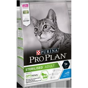 Croquettes pour chat stérilisé Pro Plan Sterilised Adult Optirenal au lapin 3kg