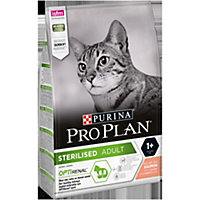Croquettes pour chat stérilisé Pro Plan Sterilised Adult OptirRenal riche en saumon 3kg