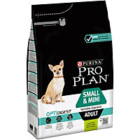 Croquettes pour chien Pro Plan Small et Mini Adult Sensitive Digestion riche en agneau et riz 3kg
