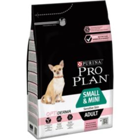 Croquettes pour chien Pro Plan Small & Mini Adult Sensitive Skin riche en saumon et riz 3kg