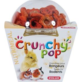 Crunchy Pop Zolux carotte 43g friandises pour rongeurs