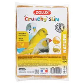 Crunchy slim oiseaux nature Zolux (3 x 20g)