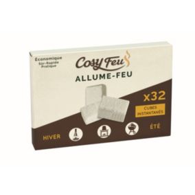 Cube allume-feu Flam & Co - 32 pièces