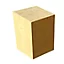 Cube de sapin/douglas section 30x35 cm h.45 cm