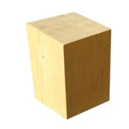 Cube de sapin/douglas section 30x35 cm h.45 cm