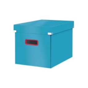 Cube en Carton robuste pour rangement Cosy - Bleu