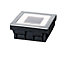 Cube LED solaire à encastrer Paulmann 1X0,24W