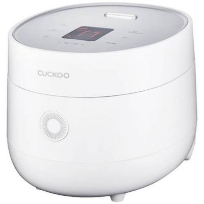 Cuckoo CR-0675F cuiseur à riz blanc mat 1,08 L avec écran tactile et verre doseur