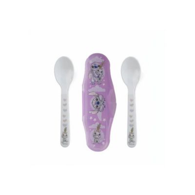 Cuillères enfant Disney Baby Lilo & Stitch Set 2 + étui lavande 14,2 cm