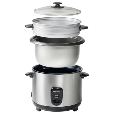 Cuiseur à riz 1.8l 700w avec panier vapeur Bestron ARC180