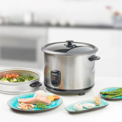 Cuiseur à riz 1.8l 700w avec panier vapeur Bestron ARC180