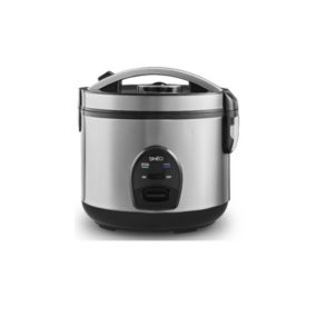 Cuiseur à riz 3l 500w inox/noir Simeo CRM230