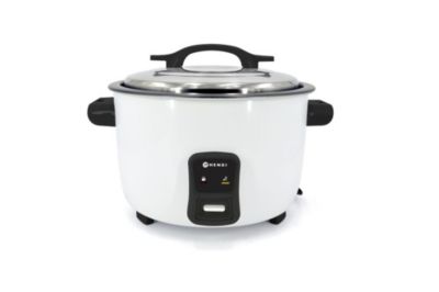 Cuiseur à Riz Professionnel Kitchen Line - 4,2 L ou 10 L - Hendi - Blanc - l38- L0.1- P42- h24- Aluminium