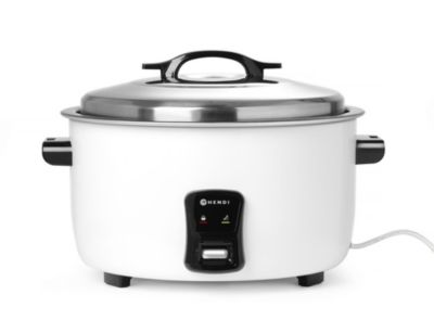 Cuiseur à Riz Professionnel Kitchen Line - 4,2 L ou 10 L - Hendi - Gris - l38- L0.1- P42- h24- Aluminium