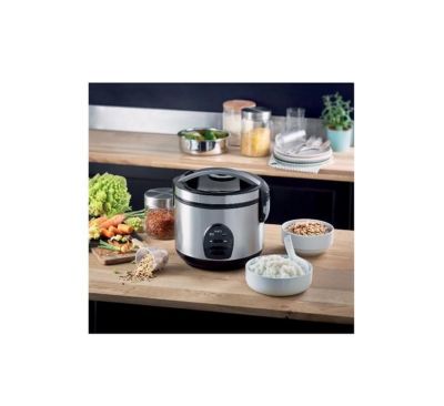 Cuiseur à Riz Et Vapeur SIMEO CRM230 - Argenté, 500W - Occasion Fonctionnel