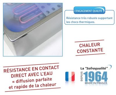 Cuiseur à Œufs en Inox - 6 Œufs  - Sofraca