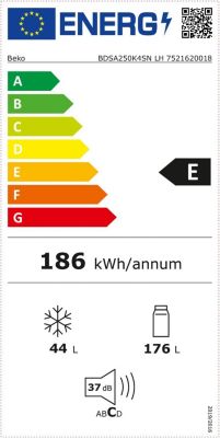 Cuisine complète montée All in Laetitia gris anthracite L. 240 cm avec électroménager