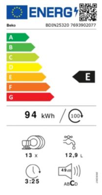 Cuisine complète montée All in Mimosa blanc L. 255 cm avec électroménager
