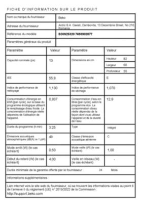 Cuisine complète montée All in Mimosa blanc L. 375 cm avec électroménager