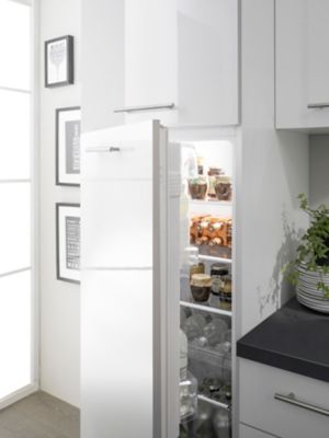Cuisine complète pré-montée All in basic blanc L.255 cm avec électroménager