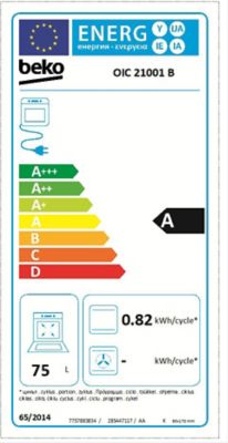 Cuisine complète pré-montée All in basic blanc L.255 cm avec électroménager