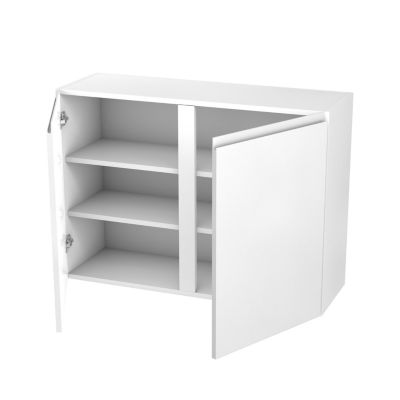 Cuisine complète sans électroménager Garcinia blanc brillant l. 180 cm GoodHome