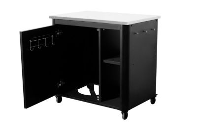 Cuisine extérieur simple avec plan de travail en inox Cozze H.90 cm