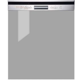 Cuisineandcie - Façade pour lave-vaisselle semi-intégrable Eco Gris Brillant L 60 cm