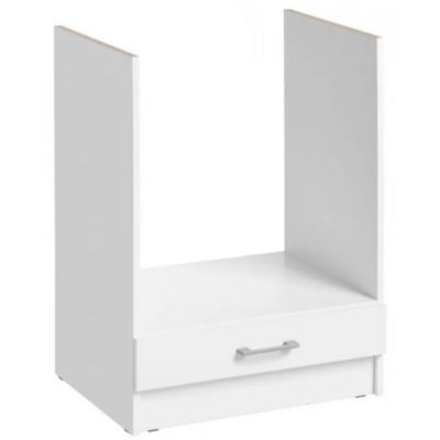 Cuisineandcie - Meuble pour four encastrable Eco Blanc L 60 cm