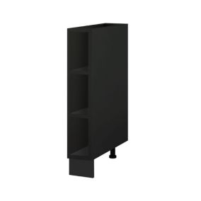 Cuisineandcie - Range bouteille Lovia Noir Mat L 15 cm