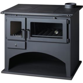 Cuisinière à bois VIKI 10,5kW - 12,5kW