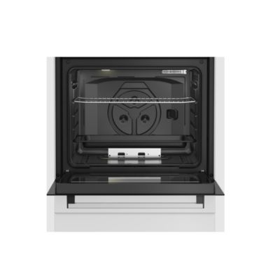 Cuisinière gaz 64l 4 feux blanc Beko FBG62121WD b100