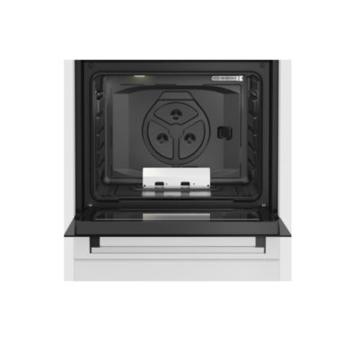 Cuisinière gaz 64l 4 feux blanc Beko FBG62121WD b100
