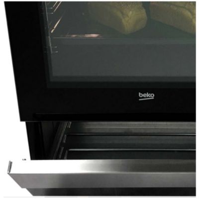 Cuisinière gaz 68l 4 feux blanc Beko FSG52000DWC