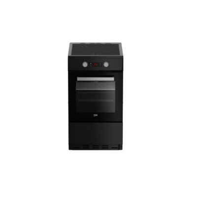 Cuisinière induction 60l 3 feux noir Beko FSE58301BC