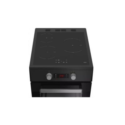 Cuisinière induction 60l 3 feux noir Beko FSE58301BC