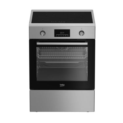 Cuisinière induction 72l 3 foyers inox Beko FBE68314MXC