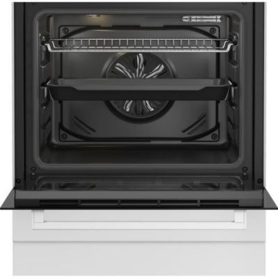 Cuisinière mixte 73l 4 feux blanc Beko FBS63121WD