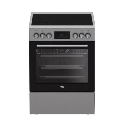 Cuisinière vitrocéramique 66l 4 feux inox Beko FBE67310GX b300