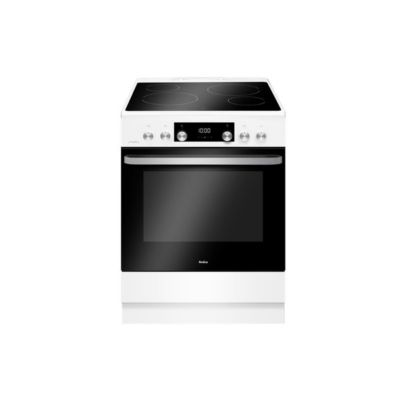 Cuisinière vitrocéramique 77l 4 feux blanc Amica ACV7005RB