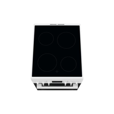 Cuisinière vitrocéramique a 57l 4 feux blanc Electrolux LKR524288W