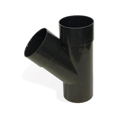 Culotte 45° ø80 mm anthracite
