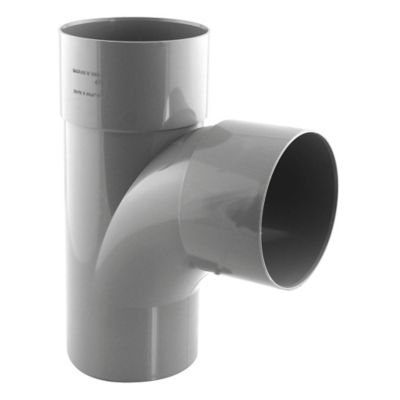 Culotte simple 87° mâle femelle ø 100 Fitt