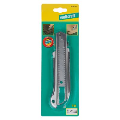 Cutter 25 mm Wolfcraft - lame sécable, guide et blocage