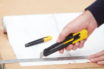 Cutter 9 et 18 mm Stanley - 2 pièces
