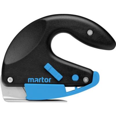Cutter de sécurité compact 435.02, lame cachée, 5 lames de rechange incluses, 113 x 23 x 88 mm