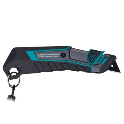 Cutter de sécurité à lame encastrée avec étui Wolfcraft
