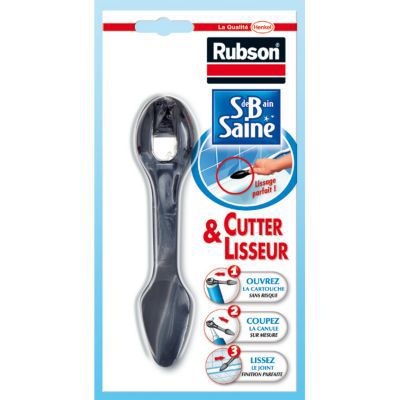 Cutter et lisseur de joint Rubson Salle de bain Saine
